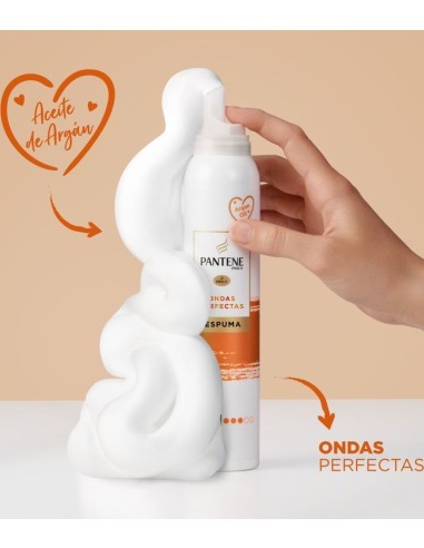 Espuma para ondas Pantene Ondas Perfectas envase 200 ml