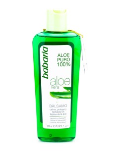 Cuida tu piel con Bálsamo Reparador Babaria Aloe Vera 100%, 250 ml.