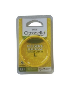 Lumar Pulsera Citronela Talla Grande 68 mm