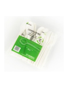 Cucharillas Biodegradables Ecoline 12,5cm 50uds - Ecológicas