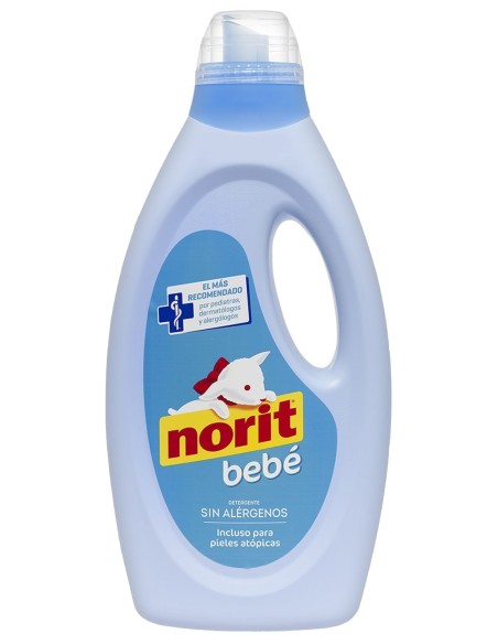 Norit Detergente Bebé 1125ml - Hipoalergénico y Suave