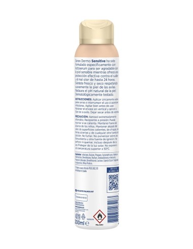 Sanex Desodorante Spray 200 ml Sensitive Unisex