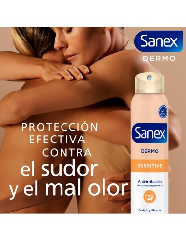 Sanex Desodorante Spray 200 ml Sensitive Unisex
