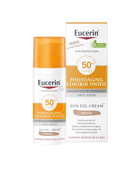 Eucerin Photoaging Control Tinted SPF50+ Medio