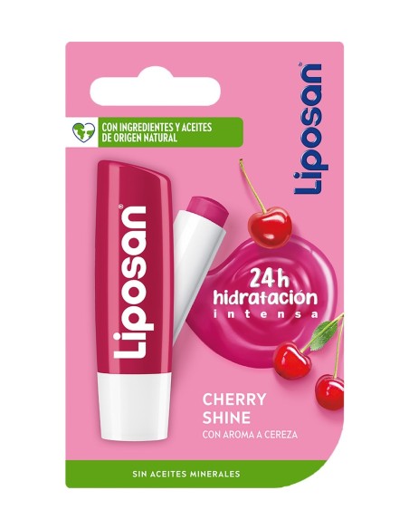 Liposan Protector Labial Bálsamo Cherry Shine