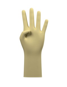 Guante Satinado Reutilizable Látex Talla Mediana 2