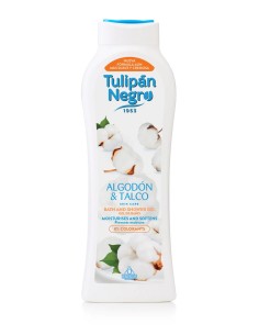TULIPAN NEGRO Gel de Baño Algodon & Talco 650 ml