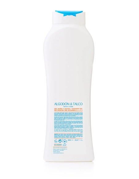 Tulipán Negro Gel de Baño Algodón & Talco 650 ml