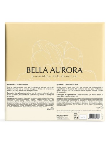 Bella Aurora Splendor 50 Noche + Contorno de Ojos