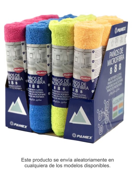 BAYETA MICROFIBRA PAMEX MULTIUSO R.888 35X40CM