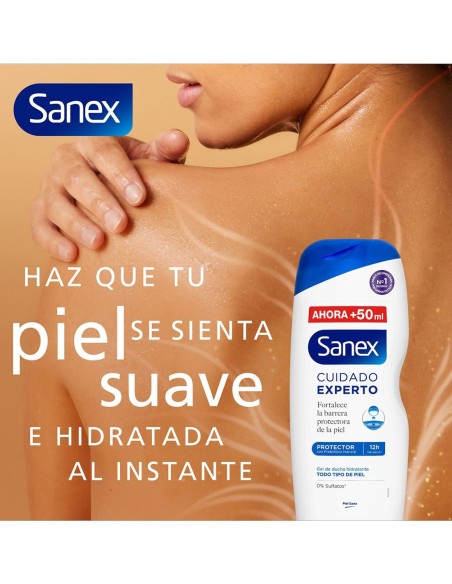Sanex Gel de Baño 600ml Dermo Protector Piel Normal: Limpieza y Protección