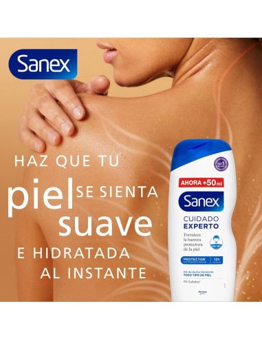 SANEX GEL DE BAÑO 600ML PRO HYDRATE PIEL MUY SECA
