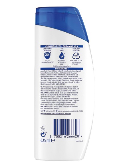 Anticaspa HS 625ml.