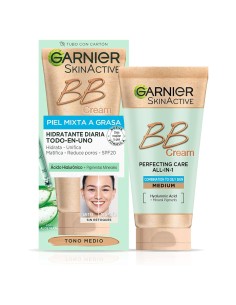 Garnier BB Cream Piel Grasa Tono Medio SPF25 50ml | Facial