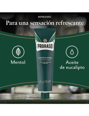 Proraso Crema Afeitar Refrescante 150ml | Eucalipto y Mentol