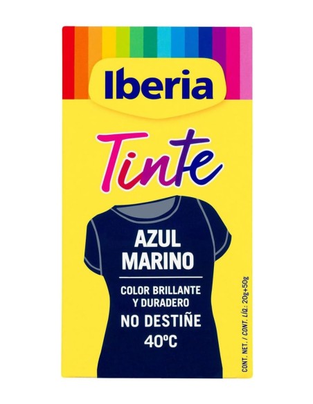 Iberia Tinte para Teñir Prendas Azul Marino | Drolim