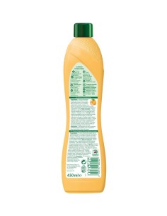 Frosch Vitrocerámicas Crema Naranja 450 ml | Limpieza natural 2