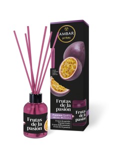 Mikado 45ml Ambientador Frutas de la Pasión, sin alcohol, aroma natural.