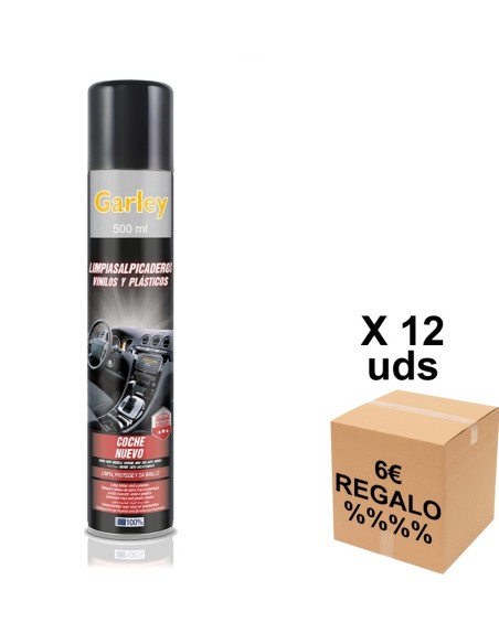 Spray Limpiador de Salpicaderos Garley Aroma Coche Nuevo 500 ml
