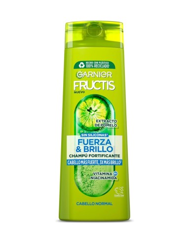 Champú Garnier Fructis dos en uno fuerza y brillo 