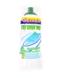 Fregona ecológica Gamex superabsorbente de 29 cm para todo tipo de superficies y más de 200 lavados