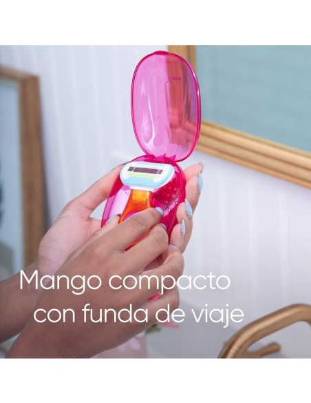 Gillette Venus Snap + Recambio + Estuche | Afeitado portátil