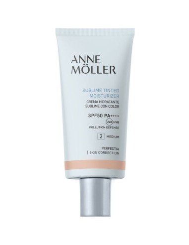 Anne Möller Sublime Tinted Crema Hidratante con Color SPF50 Tono 2 Medium