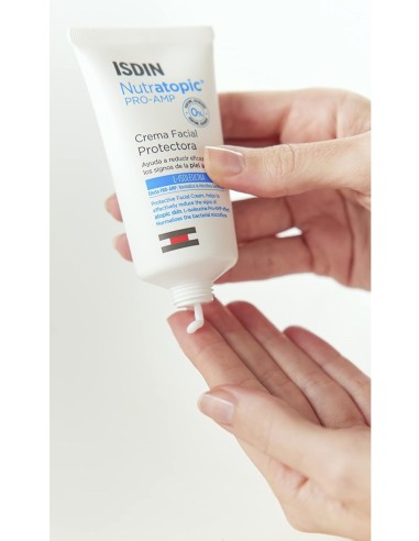 Crema facial ISDIN Nutratopic 50 ML, protección diaria