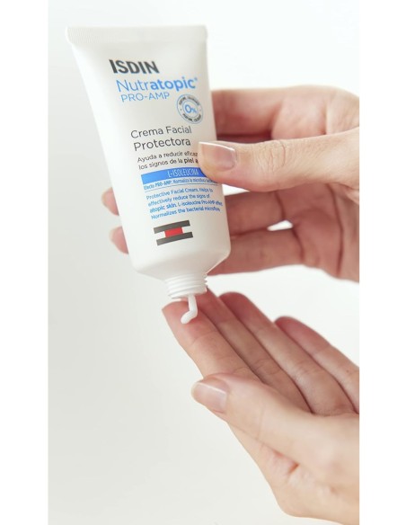 Crema facial ISDIN Nutratopic 50 ML, protección diaria