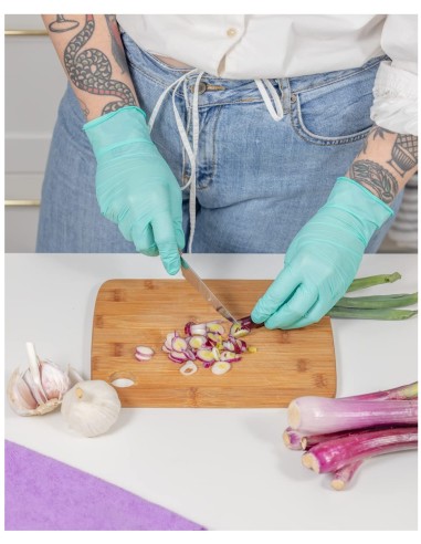 Guantes Biodegradables Bayeco Vitaguante Talla Media Pack 10