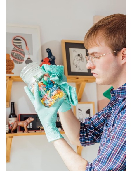 Bayeco Vitaguante, Guantes Ecológicos Biodegradables Talla Media (10 Uds)