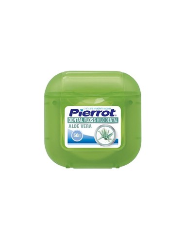 Pierrot hilo dental 50 m mentolado, limpieza interdental eficaz