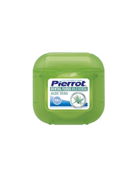 Pierrot hilo dental 50 m mentolado, limpieza interdental eficaz