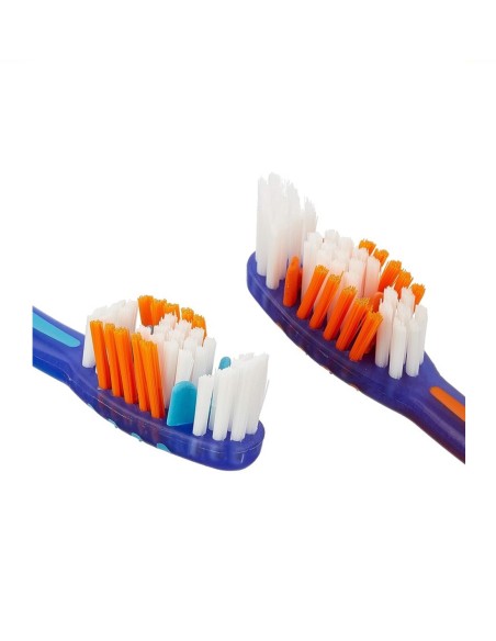 Pack 2 cepillos Pierrot Gold medio, protección de encías y esmalte