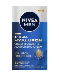 Nivea Men DNAGE Hyaluron 50 ml crema antiedad con ácido hialurónico