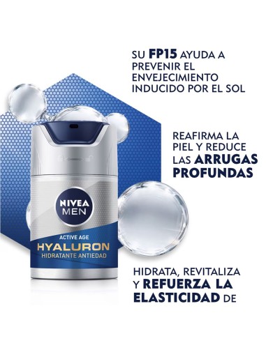 Tratamiento hidratante antiedad para hombre Nivea DNAGE 50 ml