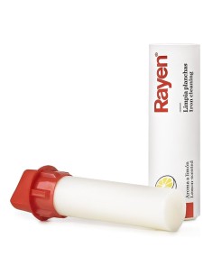 Stick limpia planchas Rayen con aroma a limón para suelas de vapor