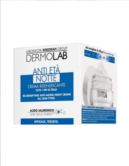 Dermolab Crema Anti-Edad Noche 50 ml | Hidratación y Regeneración