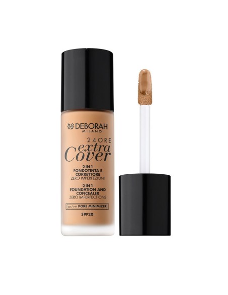 DEBORAH Maquillaje y Corrector 2en1 Extra Cover Amber - 24 Horas