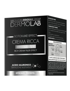 Crema Dermolab con Efecto Botox, acción lifting y rejuvenecedora.
