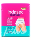 INDASEC PANT PLUS TALLA GRANDE 100-140 CM 12 UDS