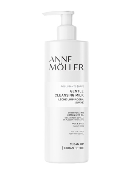 ANNE MOLLER Leche Limpiadora Suave para cara y ojos 400 ml