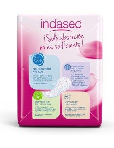 Indasec Compresa de Incontinencia Normal Dermoseda 24 unidades 2