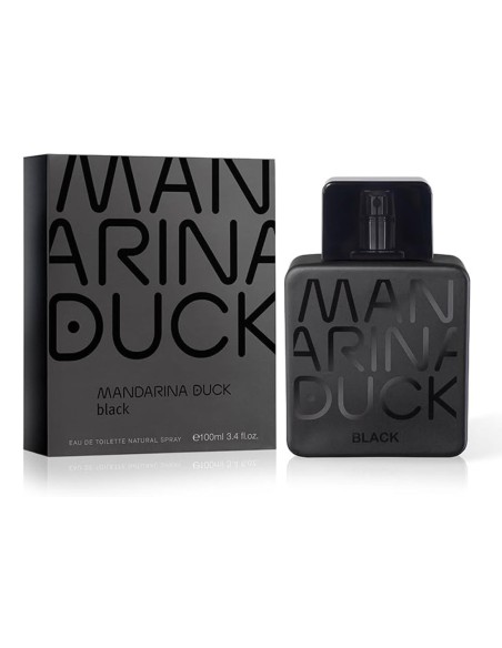 Perfume hombre Mandarina Duck Pure Black 100ml amaderado especiado