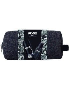Set AXE Black con colonia 100 ml, desodorante spray y neceser de regalo para hombre.