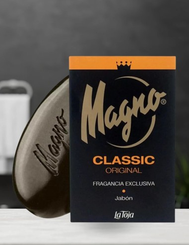 Pack de 2 Jabones Magno 100 g, limpieza eficaz y fragancia duradera.