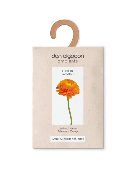 Don Algodón Ambientador Azahar, aroma floral con cañas de ratán para tu hogar.