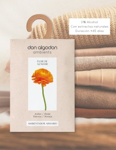 Don Algodón Ambientador Azahar, aroma floral con cañas de ratán para tu hogar. 2