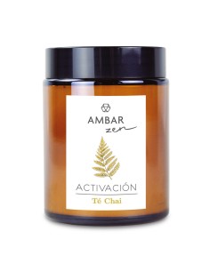 Vela Perfumada Té Chai 125 g | Ambar Zen