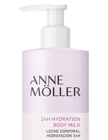 Leche hidratante corporal Anne Möller 24h con aceites naturales 400 ml
